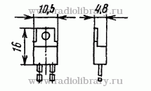 Стабилитрон КС568В-2  цоколевка и размеры