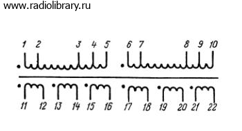 Электрическая принципиальная схема трансформатора питания ТПП203