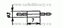 Стабилитрон КС175Е  цоколевка и размеры