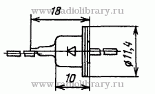 Стабилитрон КС513А  цоколевка и размеры