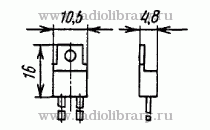 Стабилитрон КС520В-2  цоколевка и размеры