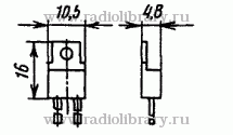 Стабилитрон КС531В-2  цоколевка и размеры